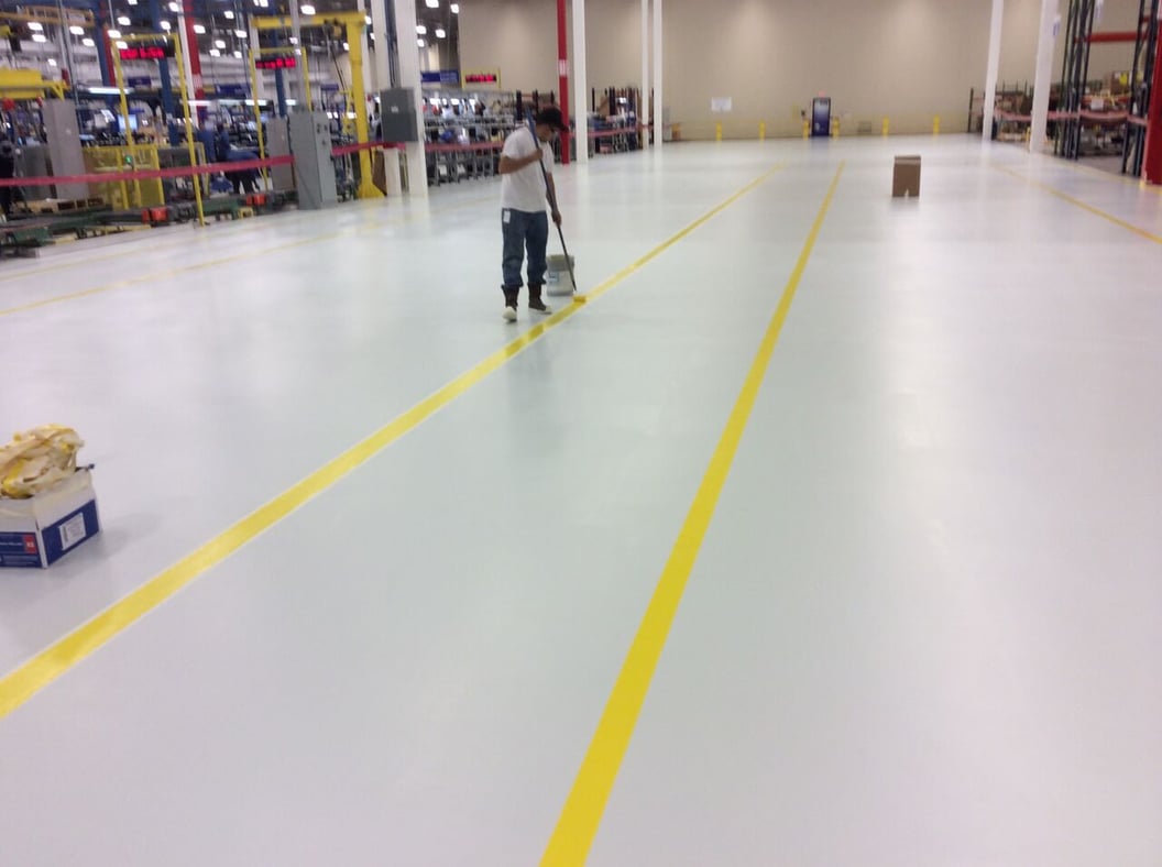 Advantages of Floor Striping for Warehouses